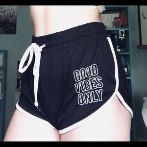 Stretchy Black Shorts Size XS